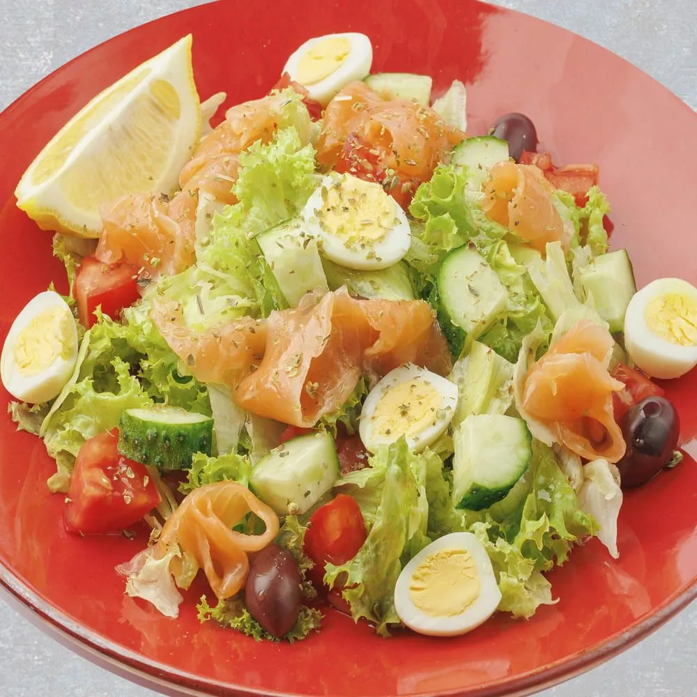 Salata cu somon