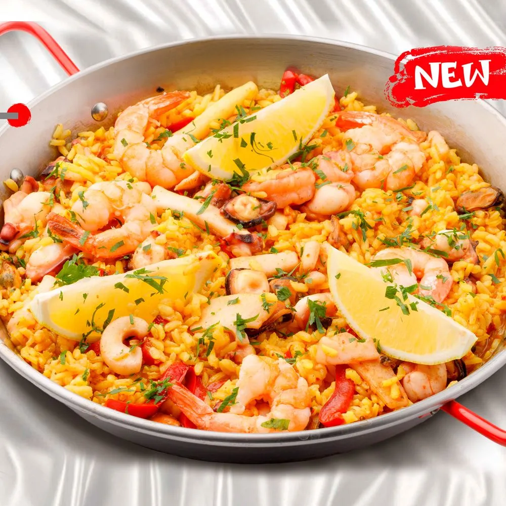 Paela cu fructe de mare